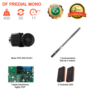 Motor para Puerta Corrediza de 400 KG Análogo