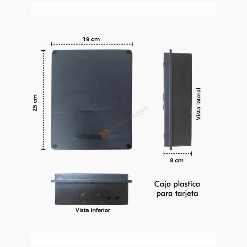 Caja PPA para Central Electrónica y Control de Acceso