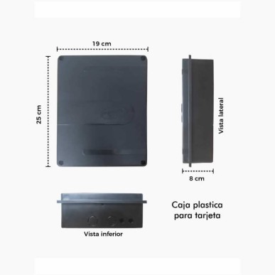 Caja PPA para Central Electrónica y Control de Acceso