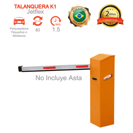 Talanquera PPA K1 Jetflex para Parqueaderos Medianos o Pequeños