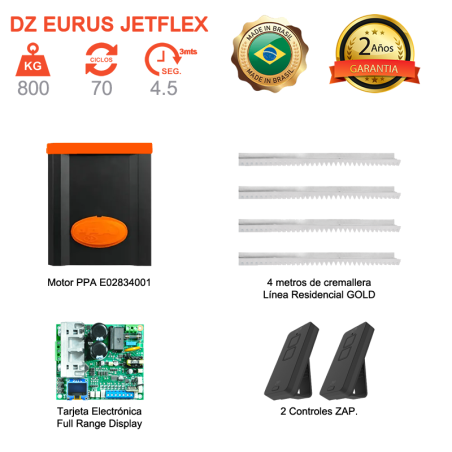 Dz Eurus Steel 800 Jetflex