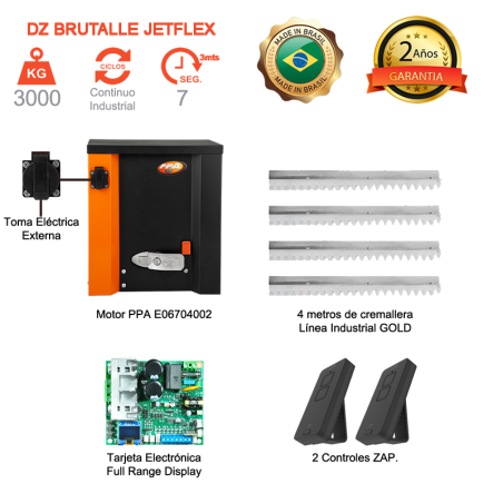 Dz Brutalle 3000 Jetflex