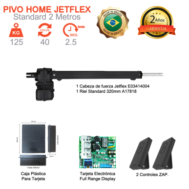 Pivo Home Jetflex Standar 2 Metros (Una Hoja)