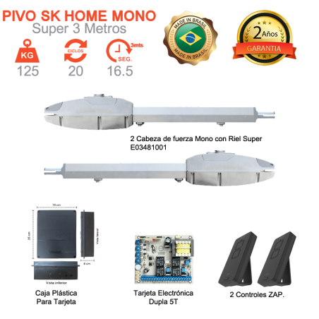Pivo SK Mono Super 3 Metros (Doble Hoja)