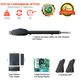 Pivo SK Condominium Jetflex Standar 2 Metros (Una Hoja)