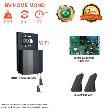 Bh - W  Steel Mono 200 Con Wifi