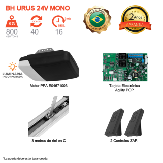 Bh Urus 24V Mono 800N