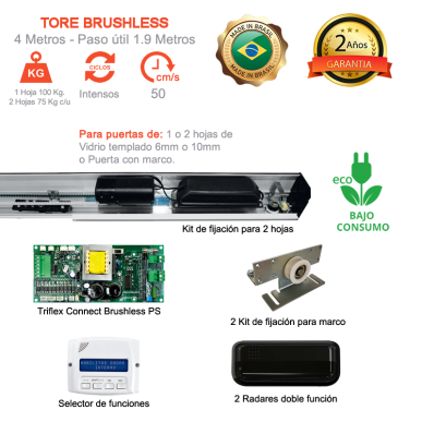 Tore Jetflex Brushless 4 Metros Kit Marco
