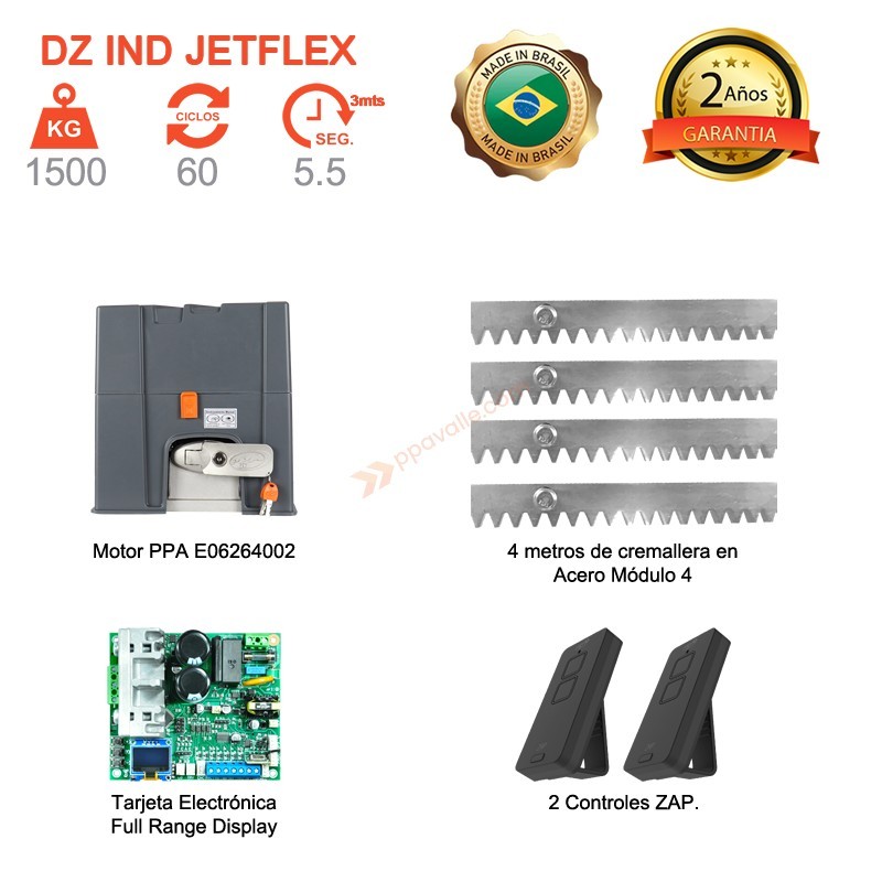 Dz Ind 1500 Jetflex PIÑON DE ACERO Dz Ind 1500 Jetflex PIÑON DE ACERO